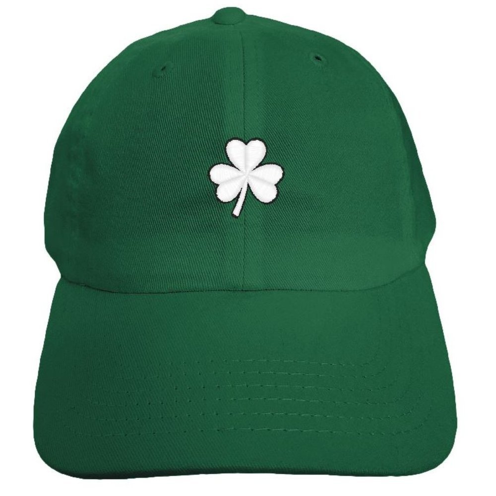 Clover Dad Hat (Green Hat W Logo)